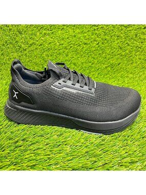 Flux Adapt Waterproof Runner Stealth Black Mens Size 8 Barefoot Running Shoes